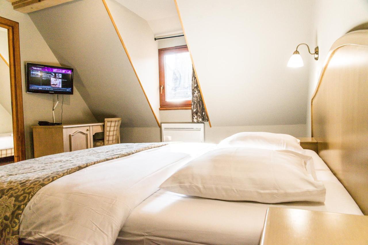 Hotel Au Lion Ribeauville  Bagian luar foto